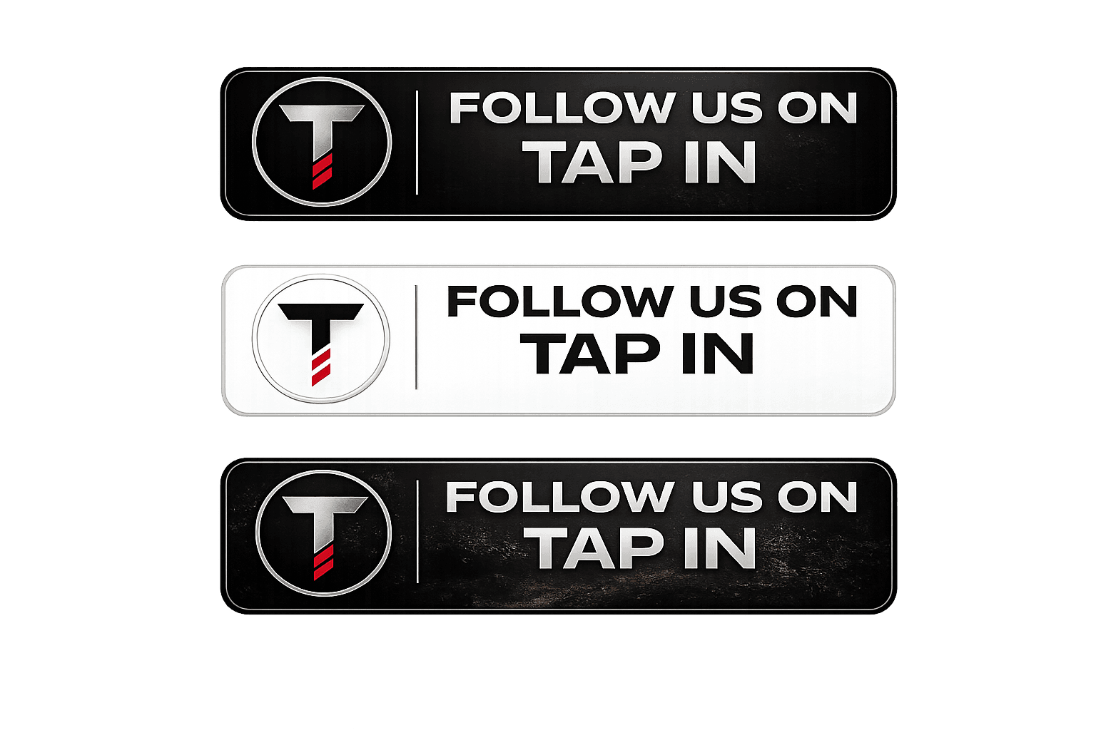 Follow Us Buttons