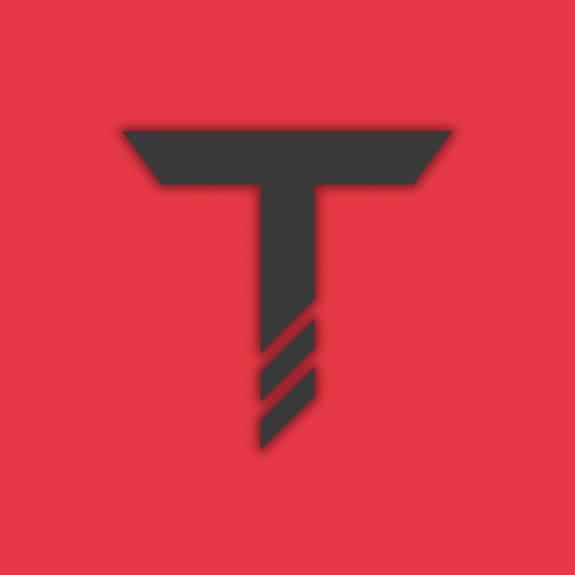 Logo Icon Solid Red